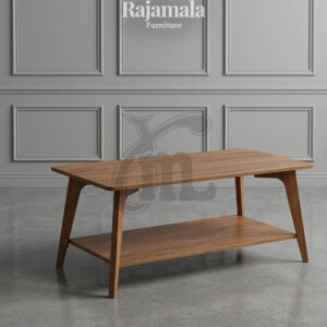 Meja Tamu Minimalis Jati Natural Walnut Solid Premium RM-197