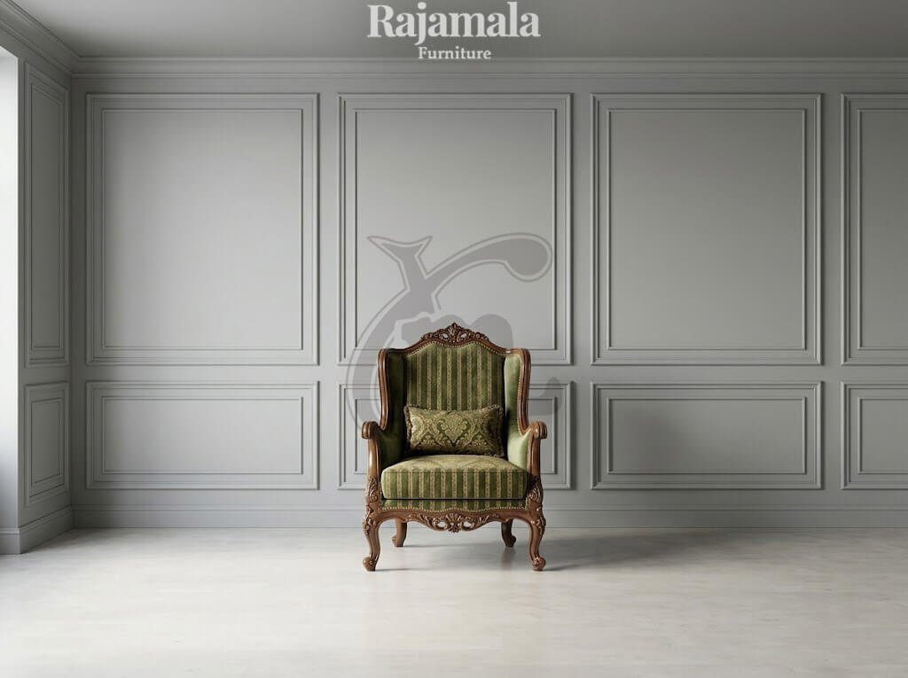 Sofa Ruang Tamu Kayu Jati Mewah Desain Interior Sultan RM-206.2